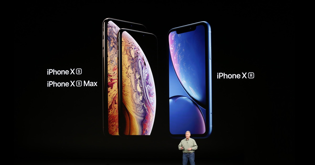 iPhone XS or the iPhone XR