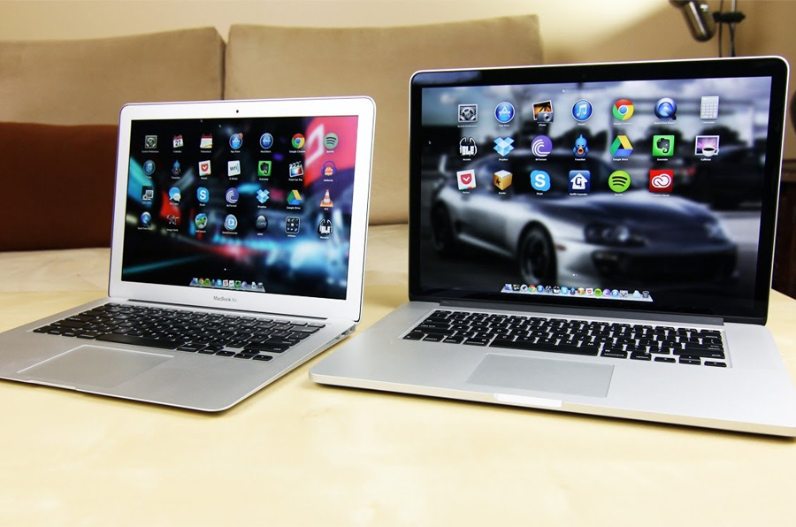 Macbook Air and Macbook Pro