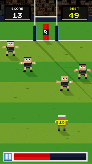 Retro Rugby iOS game