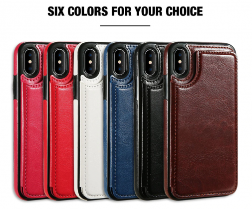All Colors Flip Leather Wallet Case